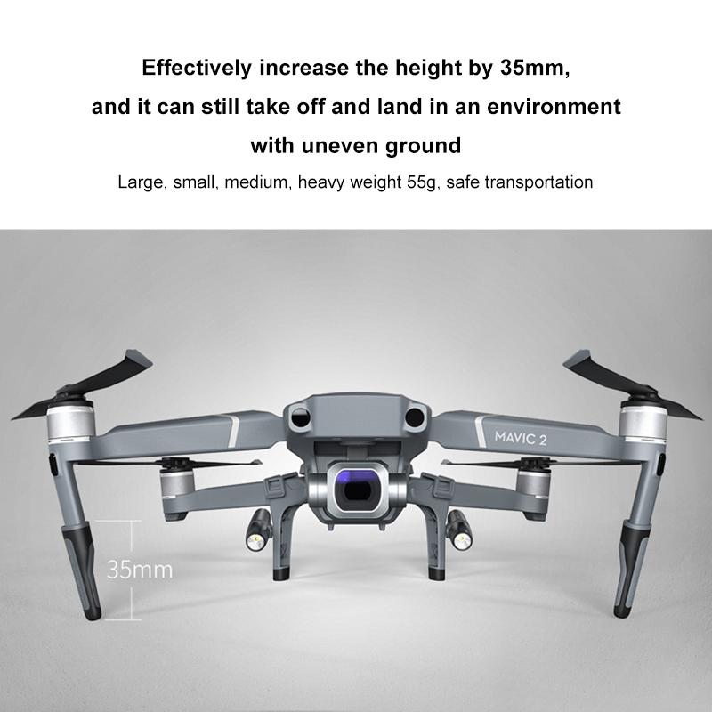 High Stand For Dji Mavic 2 Led Night Flight Light With Shock Absorption Landing-1964932278048133122