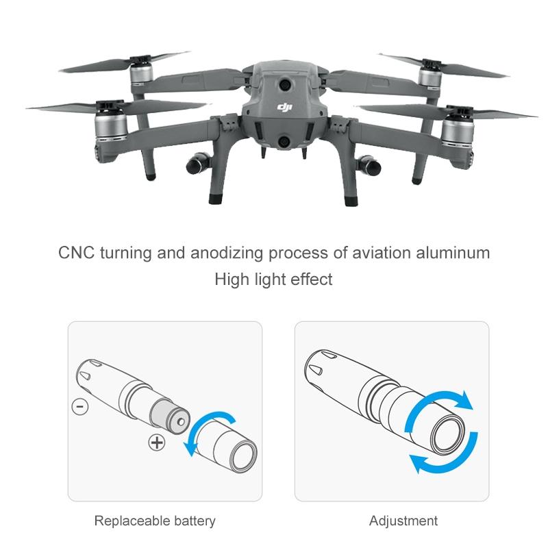 High Stand For Dji Mavic 2 Led Night Flight Light With Shock Absorption Landing-1964932278048133126