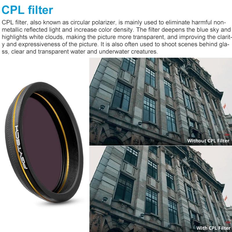 Gold Edge Lens Filter For Dji Inspire 2 / X4S Gimbal Camera Drone-1915197731836661764