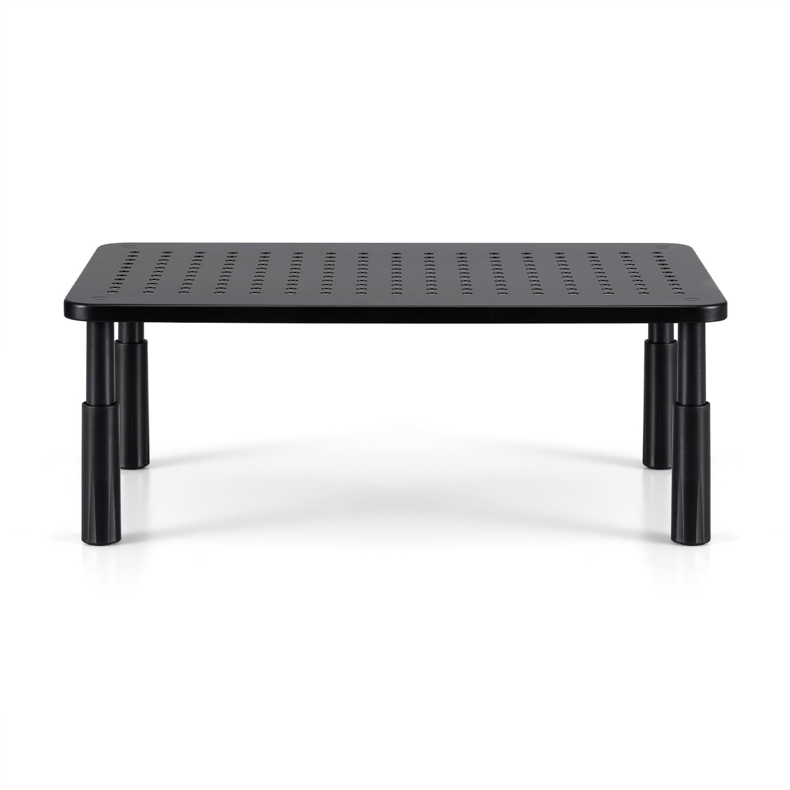 Artiss Monitor Stand Adjustable Riser For Computer Monitor And Laptop 3 Height Desk Organizer Black