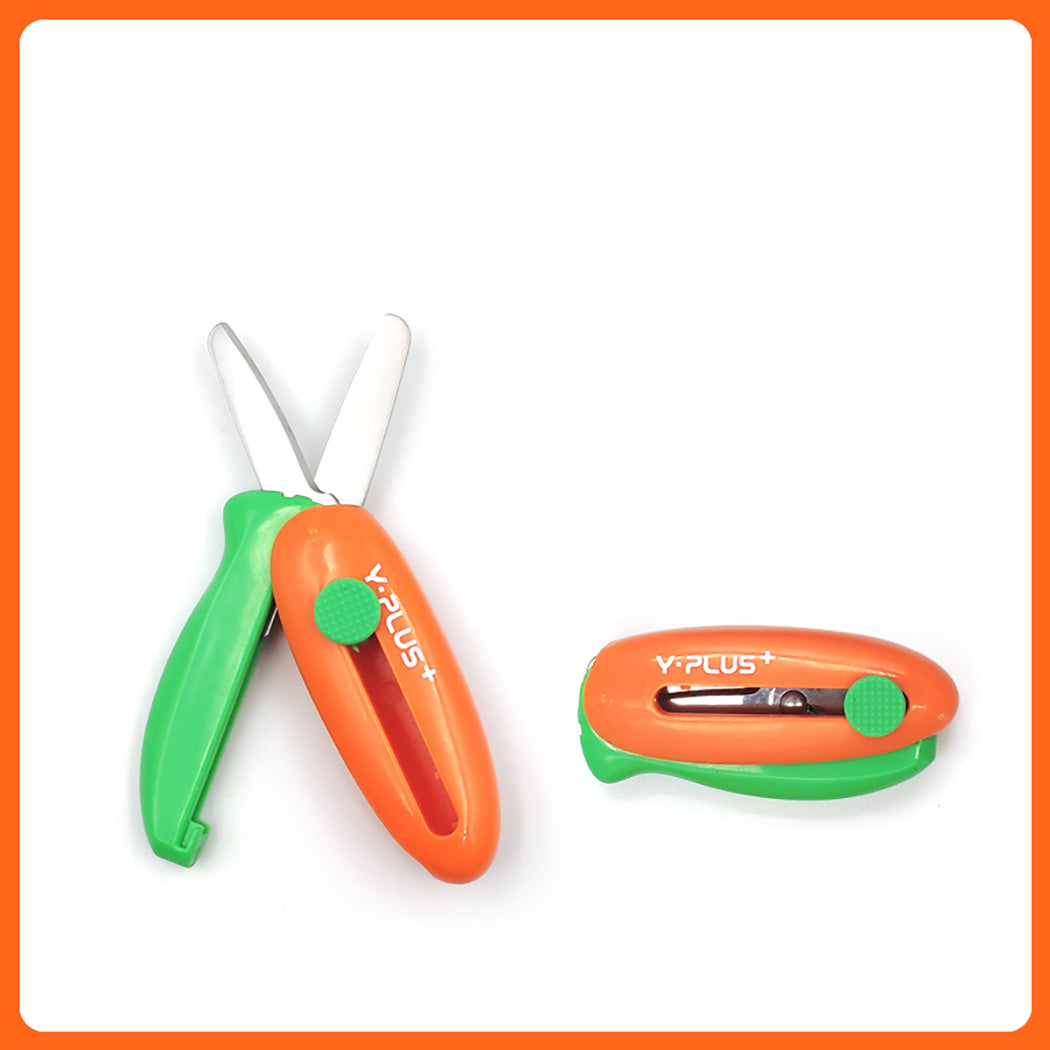 YPlus Cuckoo Spring-Action pocket Scissors-1973194200086351878