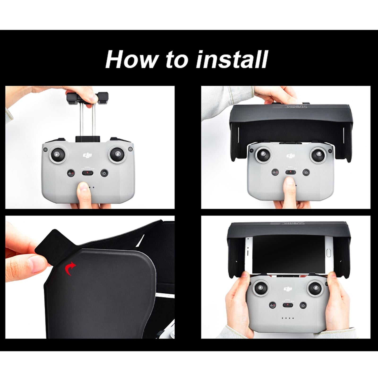 Foldable Magnetic Sunshade For Dji Mini 2 Mavic Air 2 And Air 2S-1915196873367490565