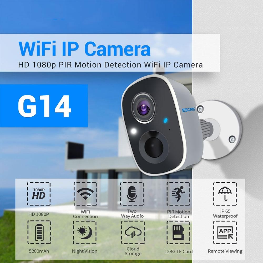 1080P Full Hd Ai Night Vision Wifi Camera - G14-1964932322696499201