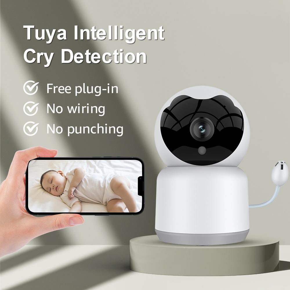 Wireless Baby Camera With Night Vision And Temperature Sensor-1915196976056635393