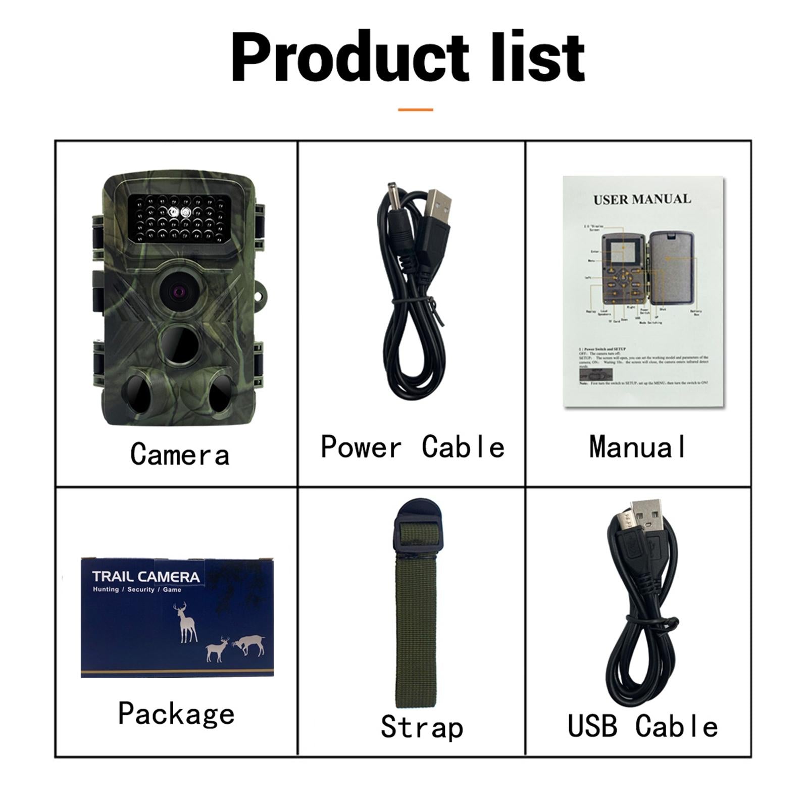 2 Lcd Infrared Night Vision Trail Camera For Wildlife Hunting-1915197556971933697
