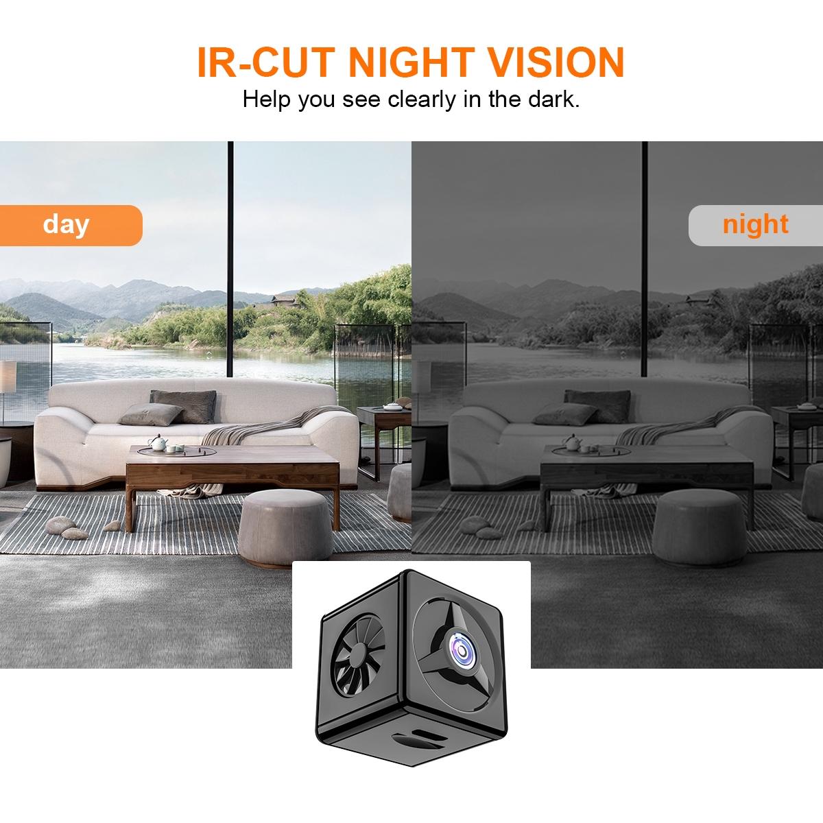1080P Infrared Outdoor Hd Night Vision Camera - Black-1915196961703727107