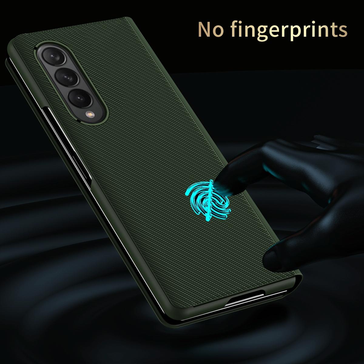 Samsung Galaxy Z Fold 4 Kevlar Texture Phone Case - All Inclusive-1962691921243672580