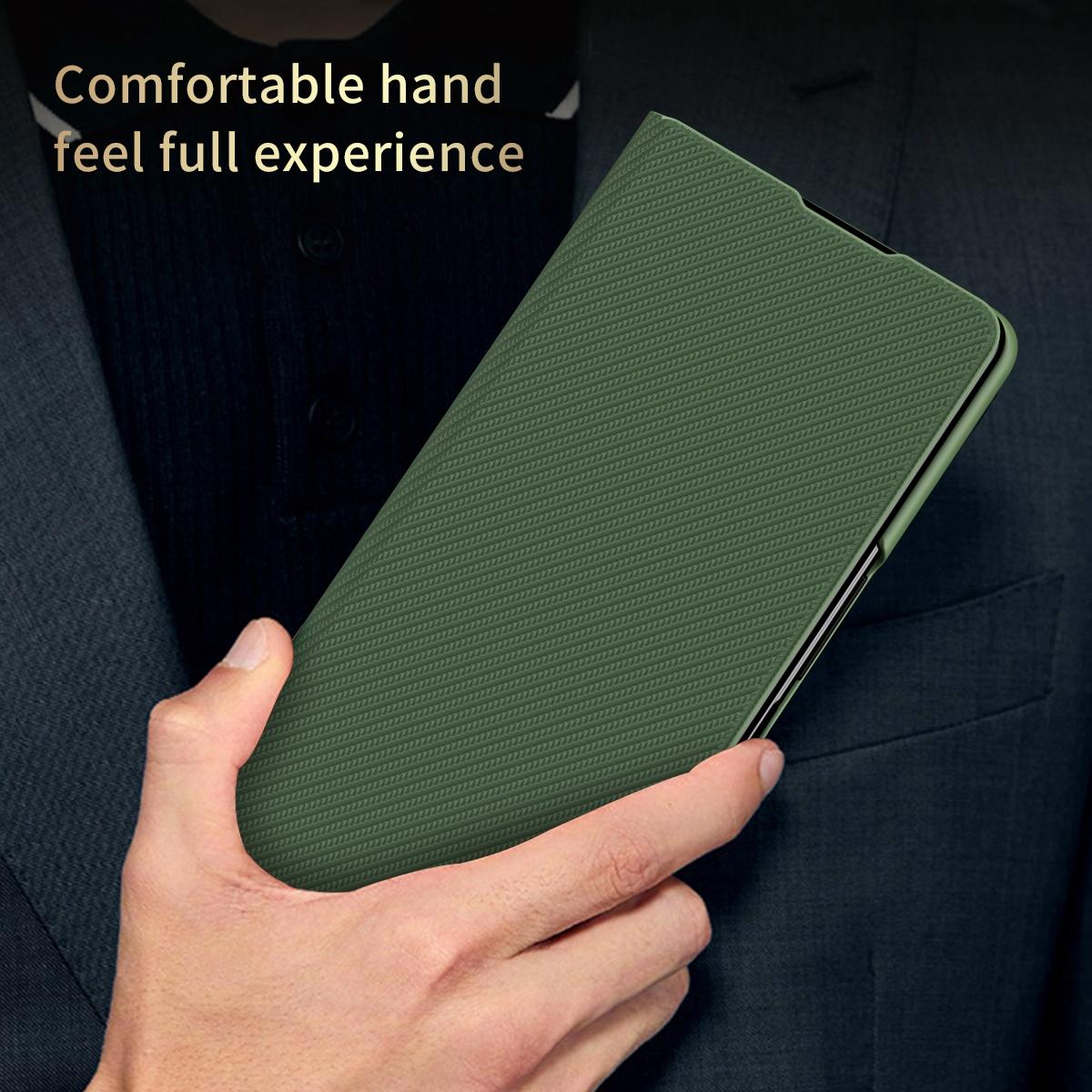 Samsung Galaxy Z Fold 4 Kevlar Texture Phone Case - All Inclusive-1962691921243672582