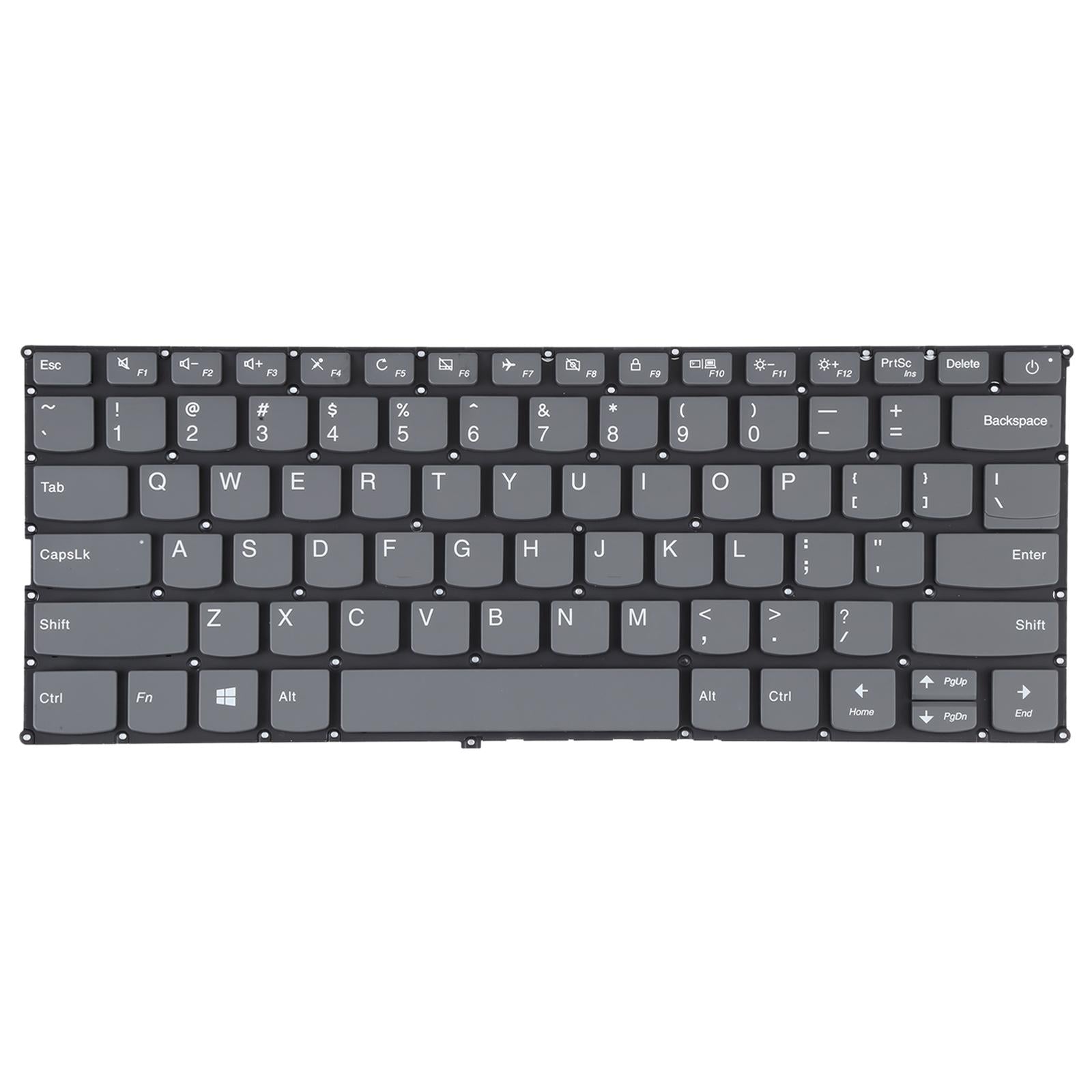 Us Keyboard With Power Button For Lenovo Ideapad 320S-13 Grey-1915196955240304645