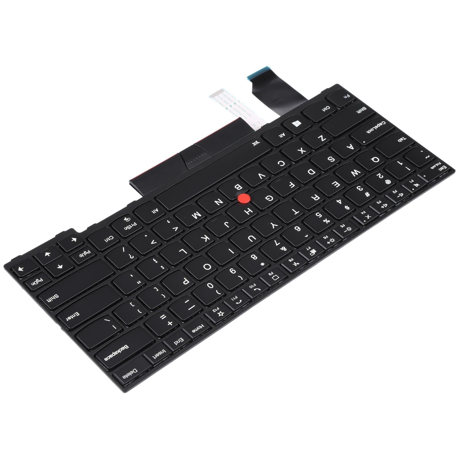 Backlit Keyboard With Trackpoint For Lenovo Thinkpad L14 - Us Version-1915197177622302721