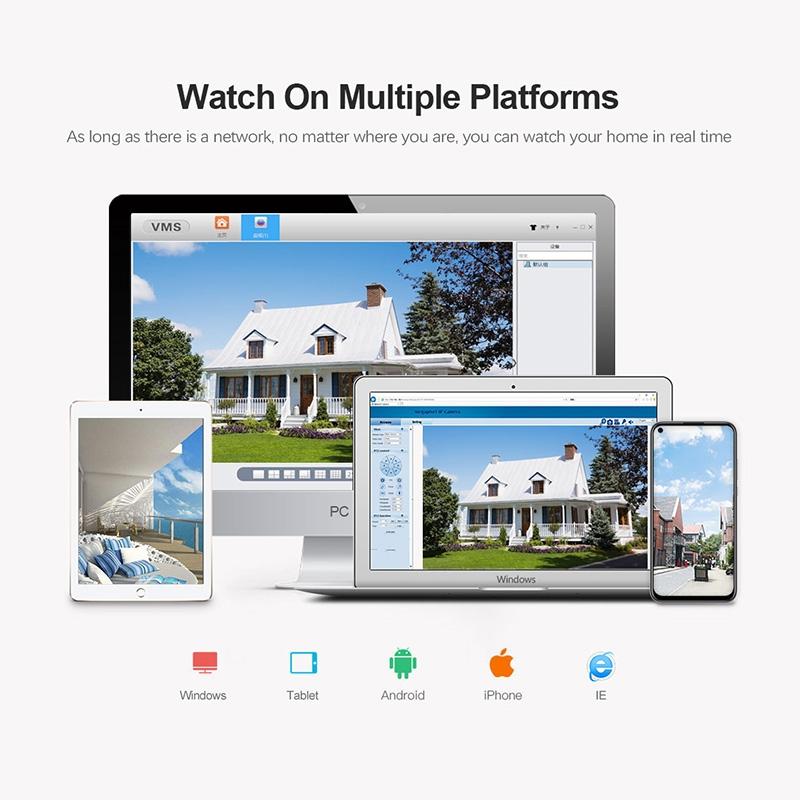 10X Zoom Wifi Ip Camera - Waterproof White-1915196654743588868