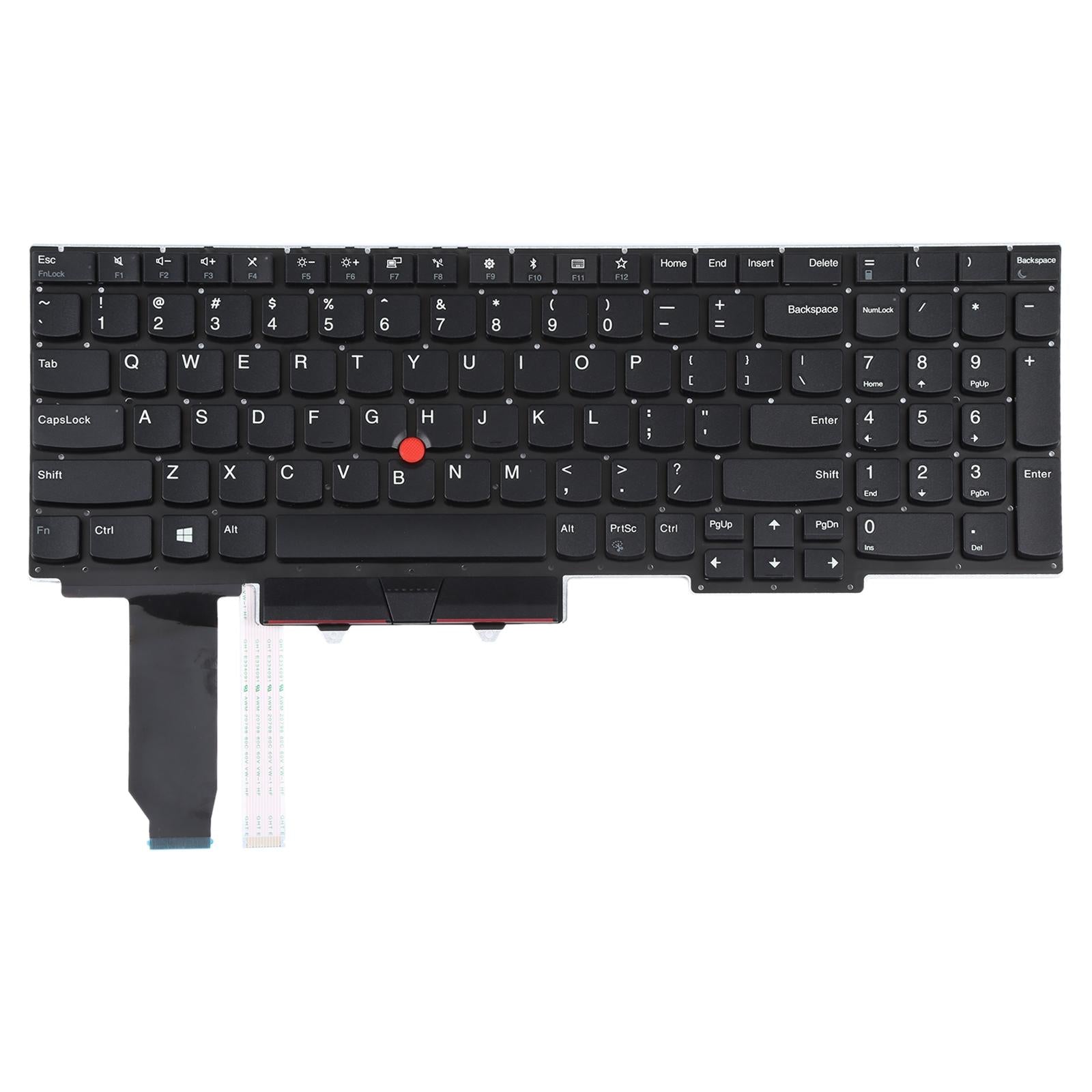 Lenovo Thinkpad E15 Gen 2 Keyboard With Pointing - Black Us Version-1915196943924072448