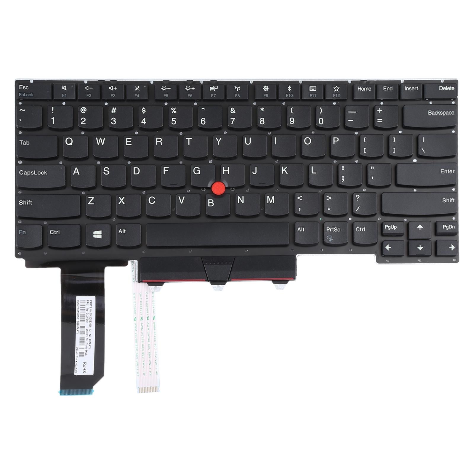 Lenovo Thinkpad E14 Gen 1 / 2 Keyboard With Trackpoint - Black Us-1943465051788808197