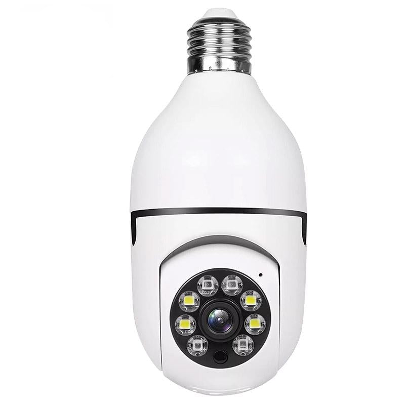 Smart Wifi Light Bulb Camera With Hd 2Mp Resolution Motion Detection Two-Way Audio Night Vision And 16G Tf Card-1915198362244747264