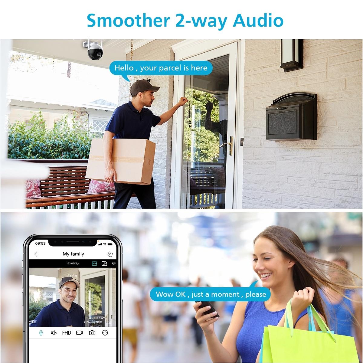 Wireless Hd Smart Camera - 8Mp Wifi Surveillance-1915197802204499976