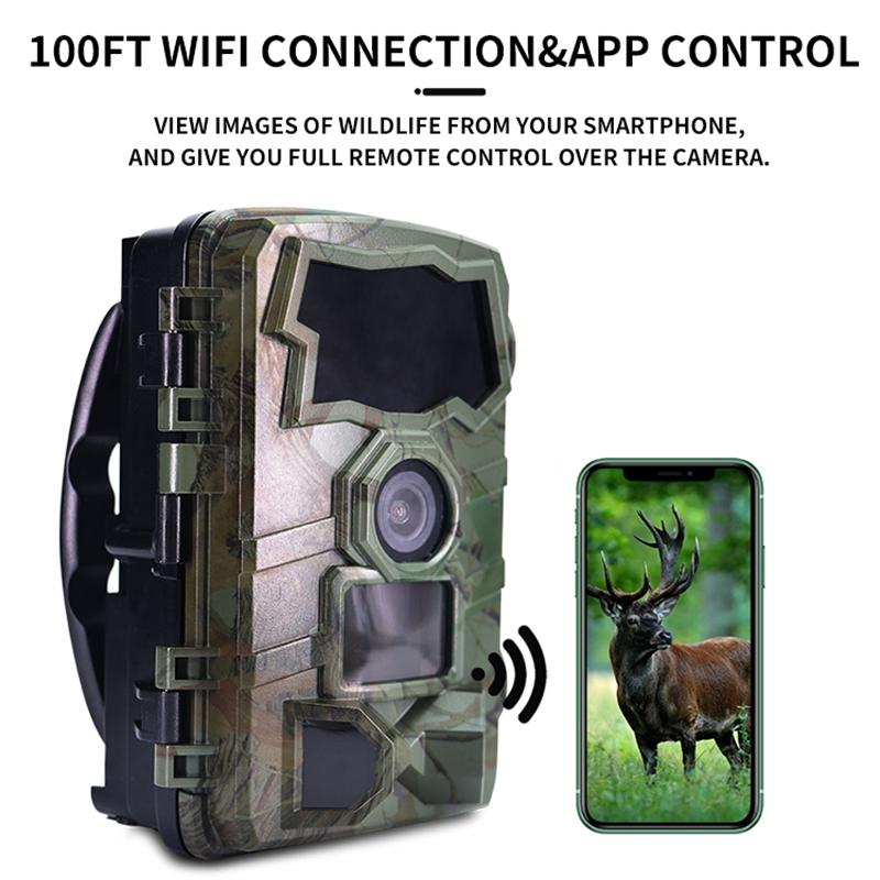 4K Wifi Hunting Trail Camera With 2.4 Tft Screen-1915197248657035269