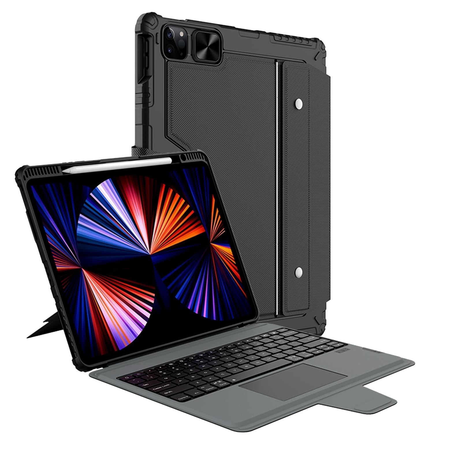 12.9 Ipad Pro Bumper Keyboard Case - 2020 / 2021-1915198356968312840