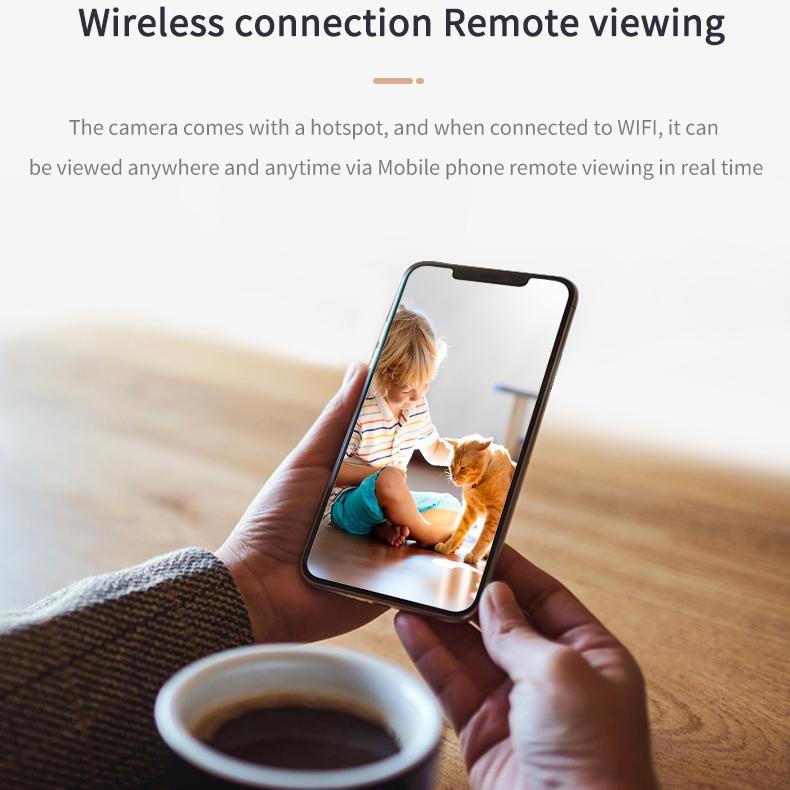 Mini Hd Wifi Camera With Infrared Night Vision & Motion Detection - 1080P-1915197564613955590