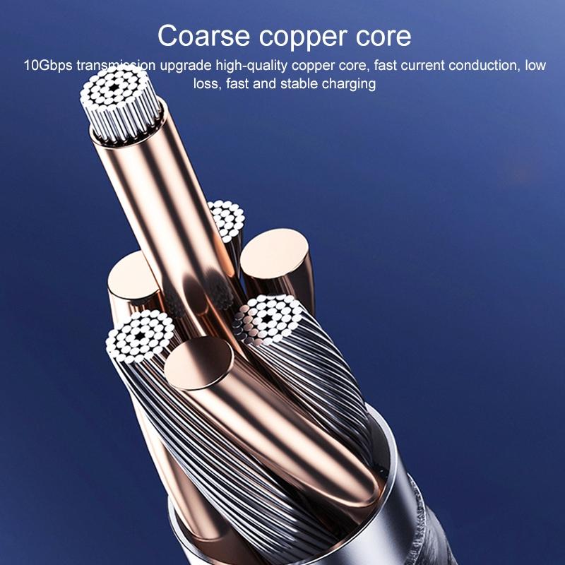 0.5M Usb-C To Usb-C Stereo Curved Data Cable For Steam Deck Gen2 - 100W-1915198276446064644