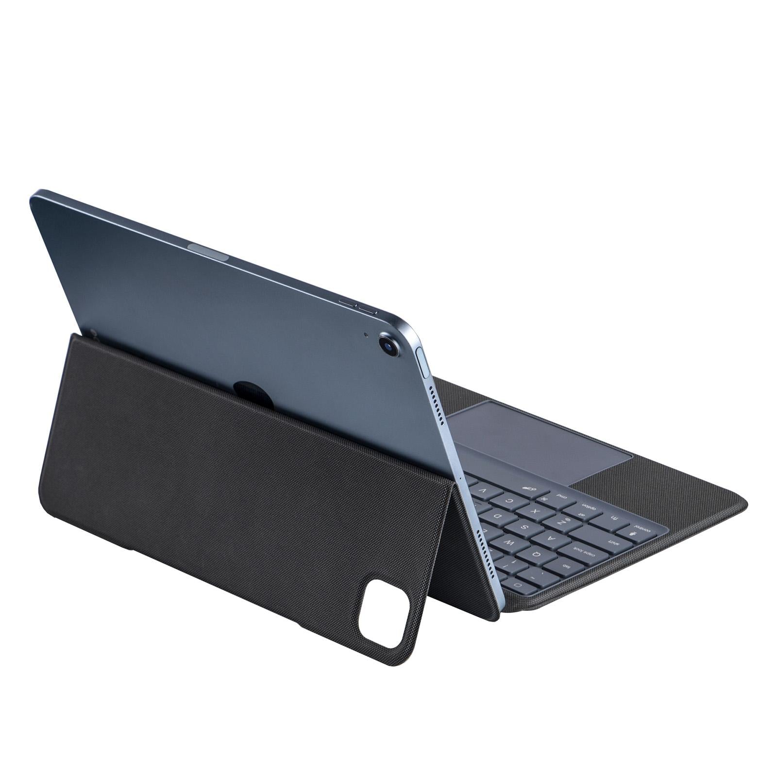 Bluetooth Keyboard Leather Case For Ipad Air 11 / 10.9 / 10.5 / Pro 11 - Black-1915196929445335043