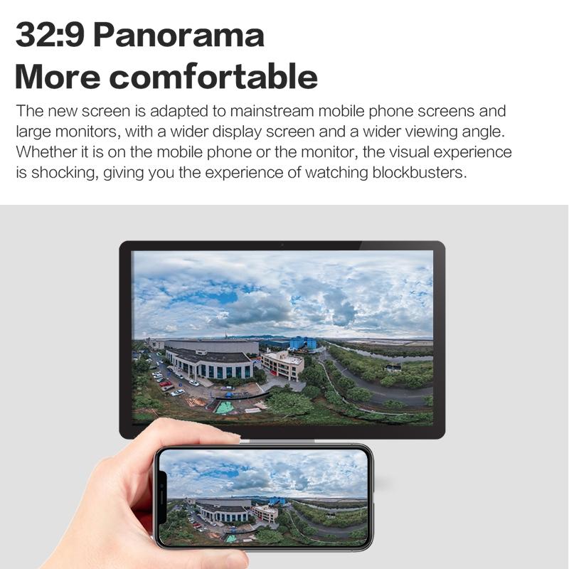 Smart Humanoid Recognition Wifi Alarm Camera - 180 Degree Dual 2Mp Ip-1964932342116126724