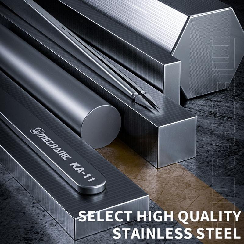 11 Non-Magnetic Pointed Tweezers For Mechanics-1915198224596078599