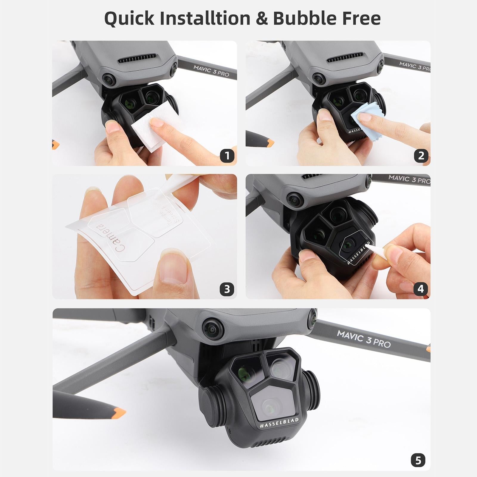 2-Pack Tempered Glass Film For Dji Mavic 3 Pro - Hd Explosion Proof-1915198302245228551