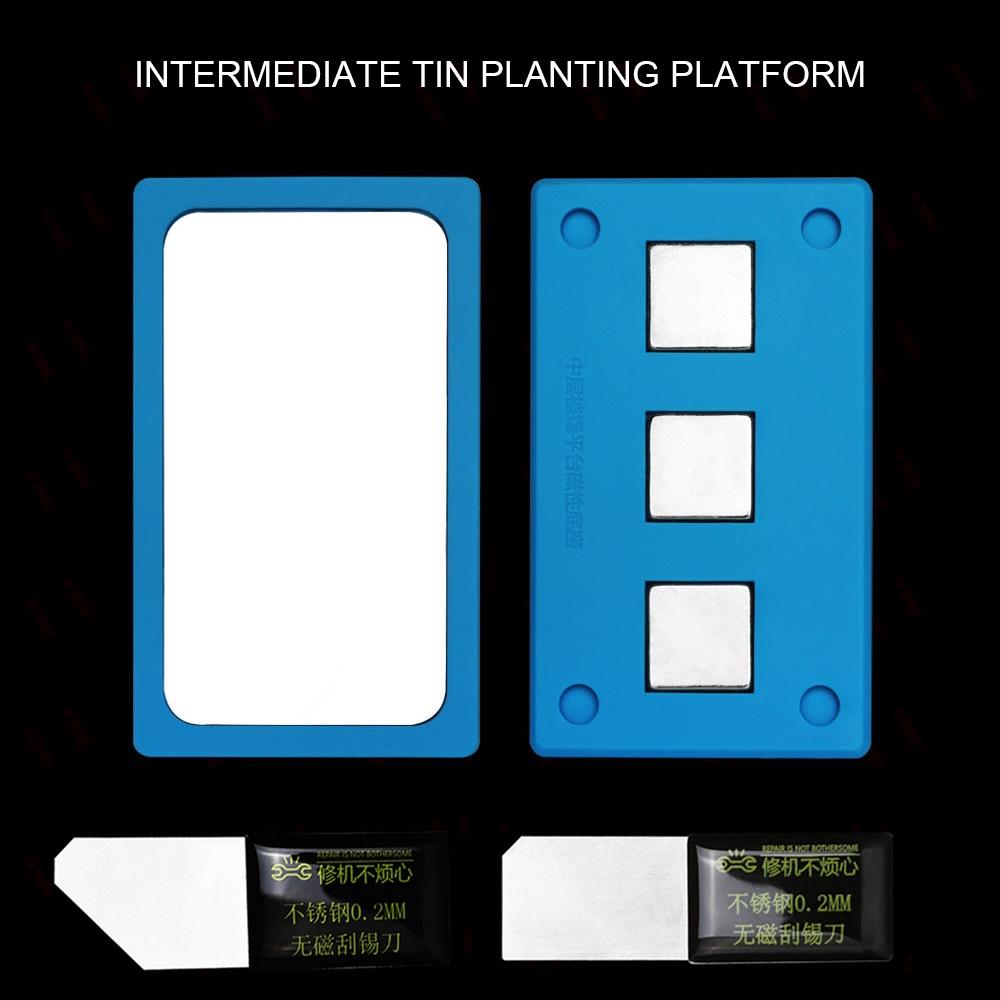 Kaisi 18-In-1 Bga Reballing Platform For Iphone X / 14 Pro Max - Silicone Middle Layer-1915197210182684676