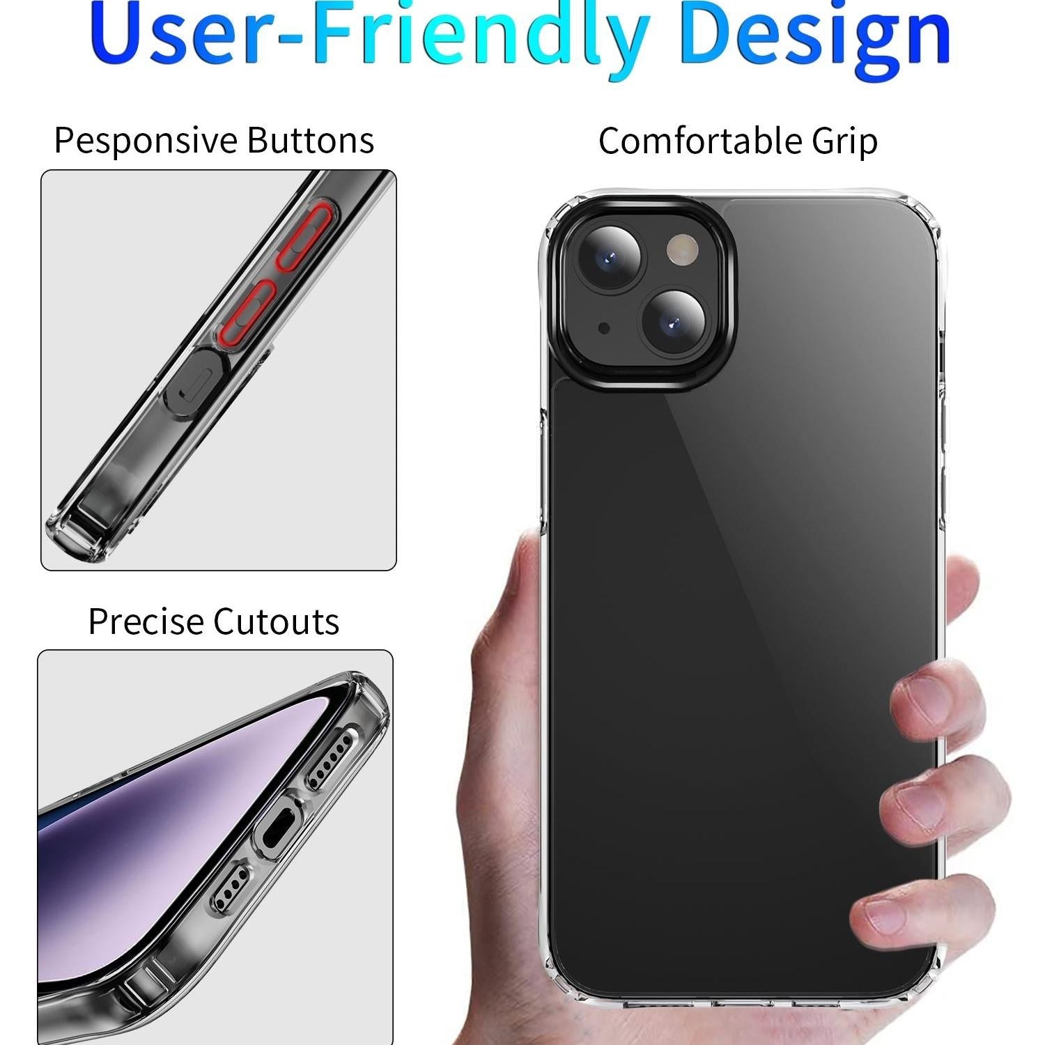 Acrylic Shockproof Phone Case For Iphone 15-1915196654059917314