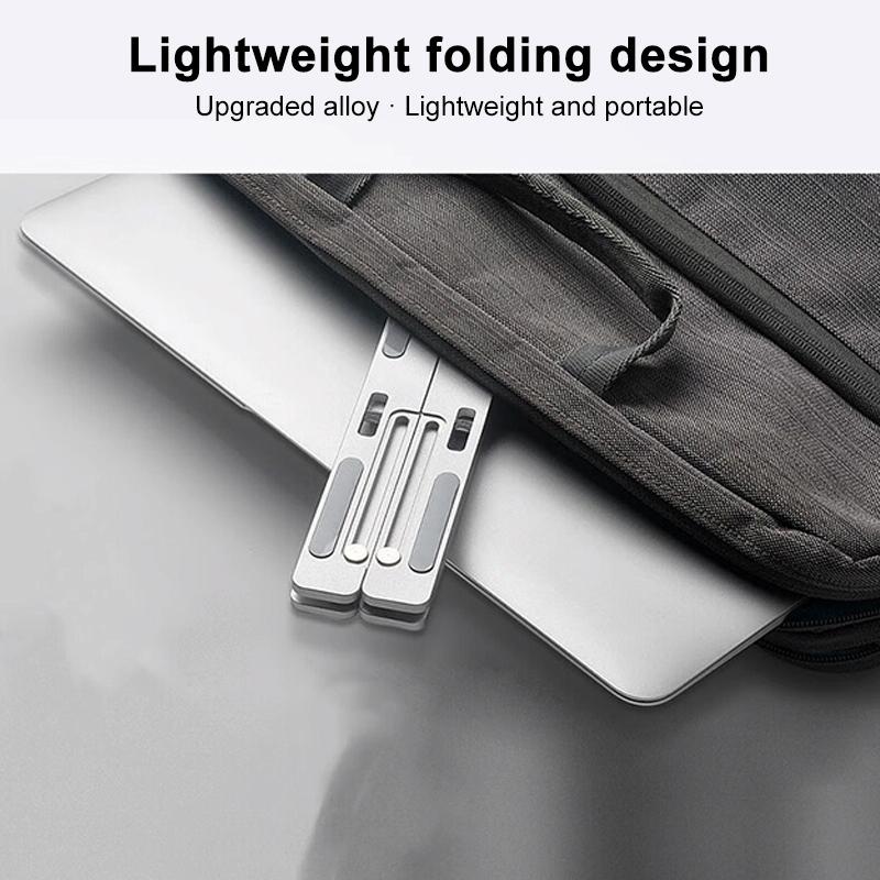 Lenovo Thinkplus Folding Laptop Stand - Silver-1964932204333240322