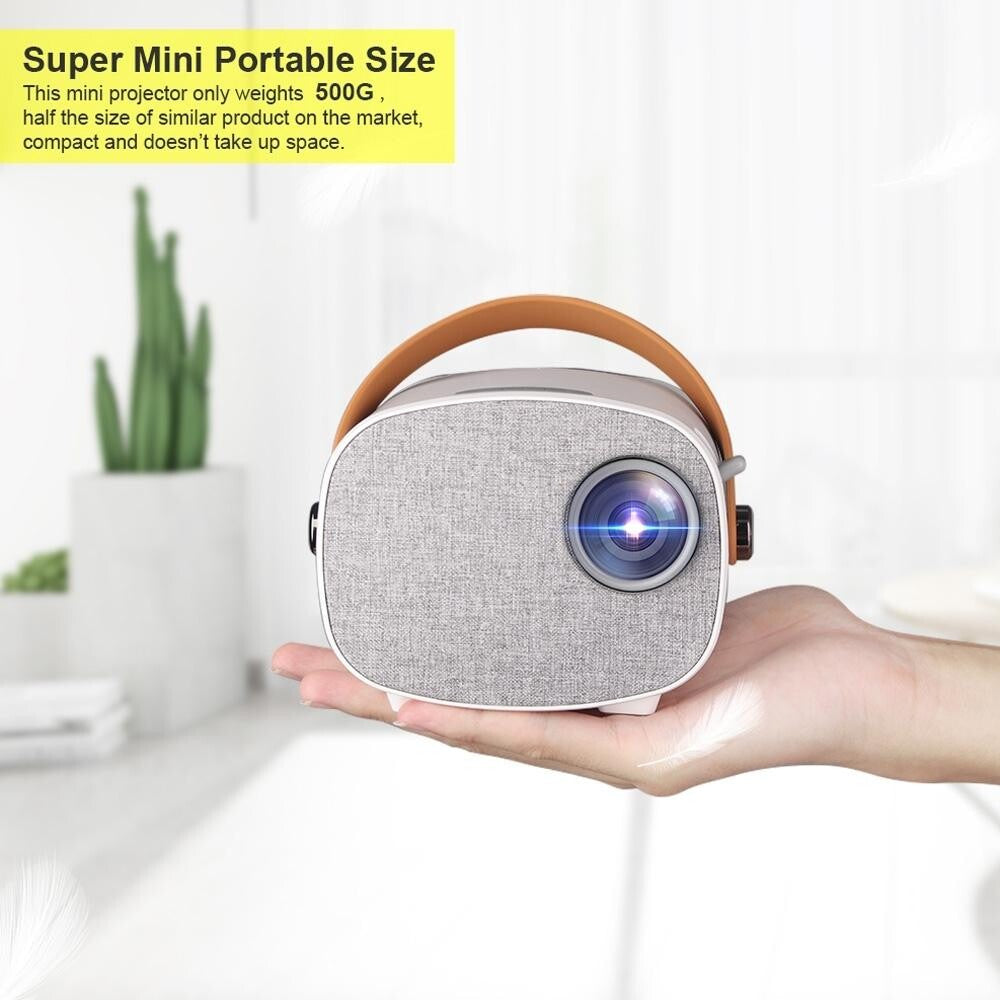 Portable Mini Projector For Kids - 1080P Led Same Screen Version-1915197828410511364