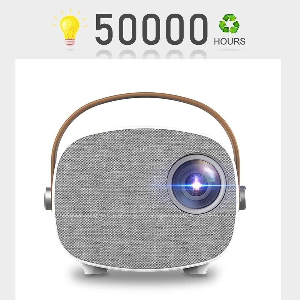 Portable Mini Projector For Kids - 1080P Led Same Screen Version-1915197828410511369