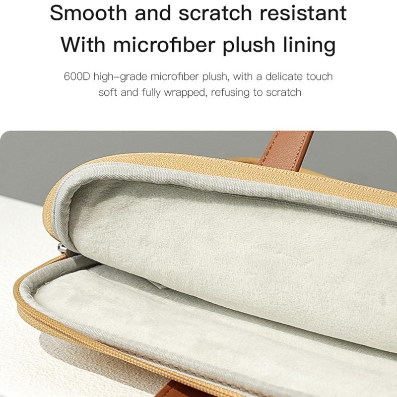 Waterproof Oxford Cloth Laptop Bag - 14 Inch - Yellow-1915196850563059716