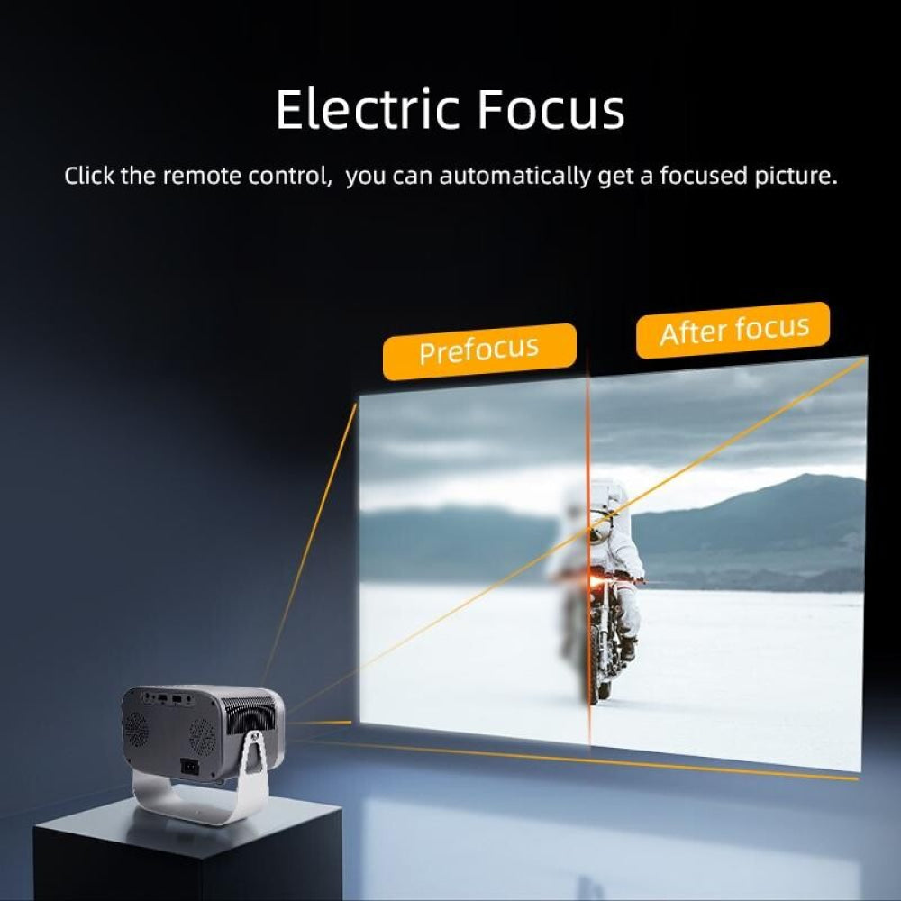 360 Degree Rotating Mini Led Projector - 150 Lumens 1280X720P-1915197694020816903