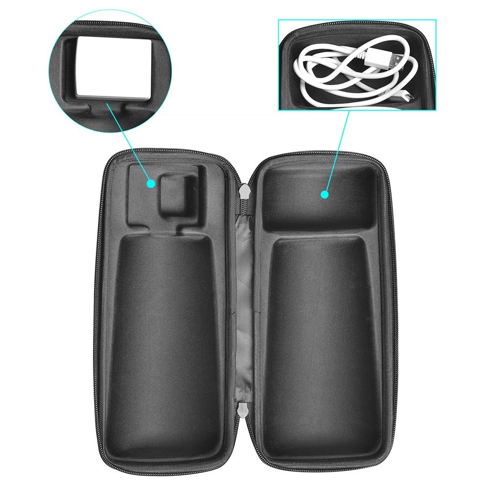 Portable Eva Storage Bag For Bose Soundlink Revolve+ Speaker - Black-1915196918821163012