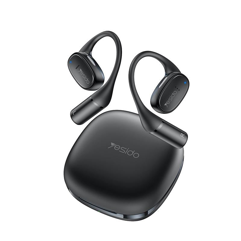 Black Open Wireless Bluetooth Earphones - Ysp18 Ows-1915197137197600768
