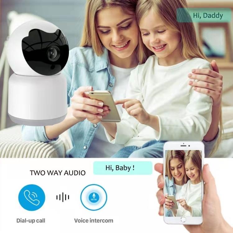 Wireless Baby Camera - No Temp / Humidity Sensor - White-1915196650750611459