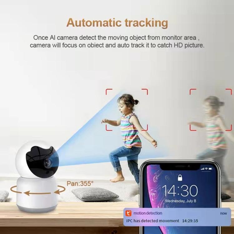 Wireless Baby Camera - No Temp / Humidity Sensor - White-1915196650750611461