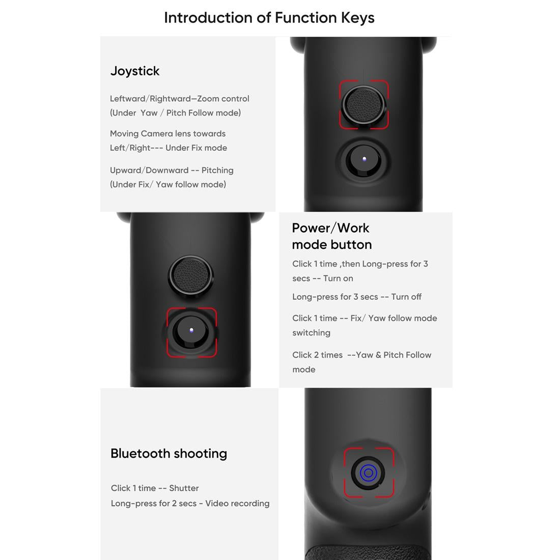 Capture1 Outdoor Video Gimbal Stabilizer - Black-1964932188931756041