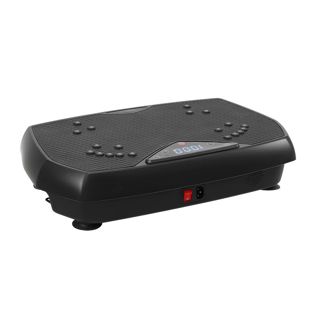 Everfit Vibration Plate Exercise Machine Full Body Shaker Workout Vibrate Fitness Platform with Bluetooth, 150KG Capacity, 150Speed Levels Vibrating Plate for Home Women Men, Black