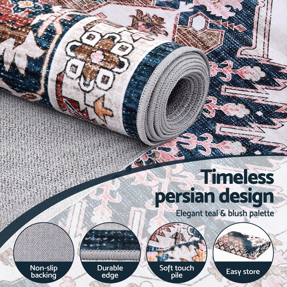 Artiss Floor Rug 240x340cm Large Washable Persian Area Rug Living Room Carpet