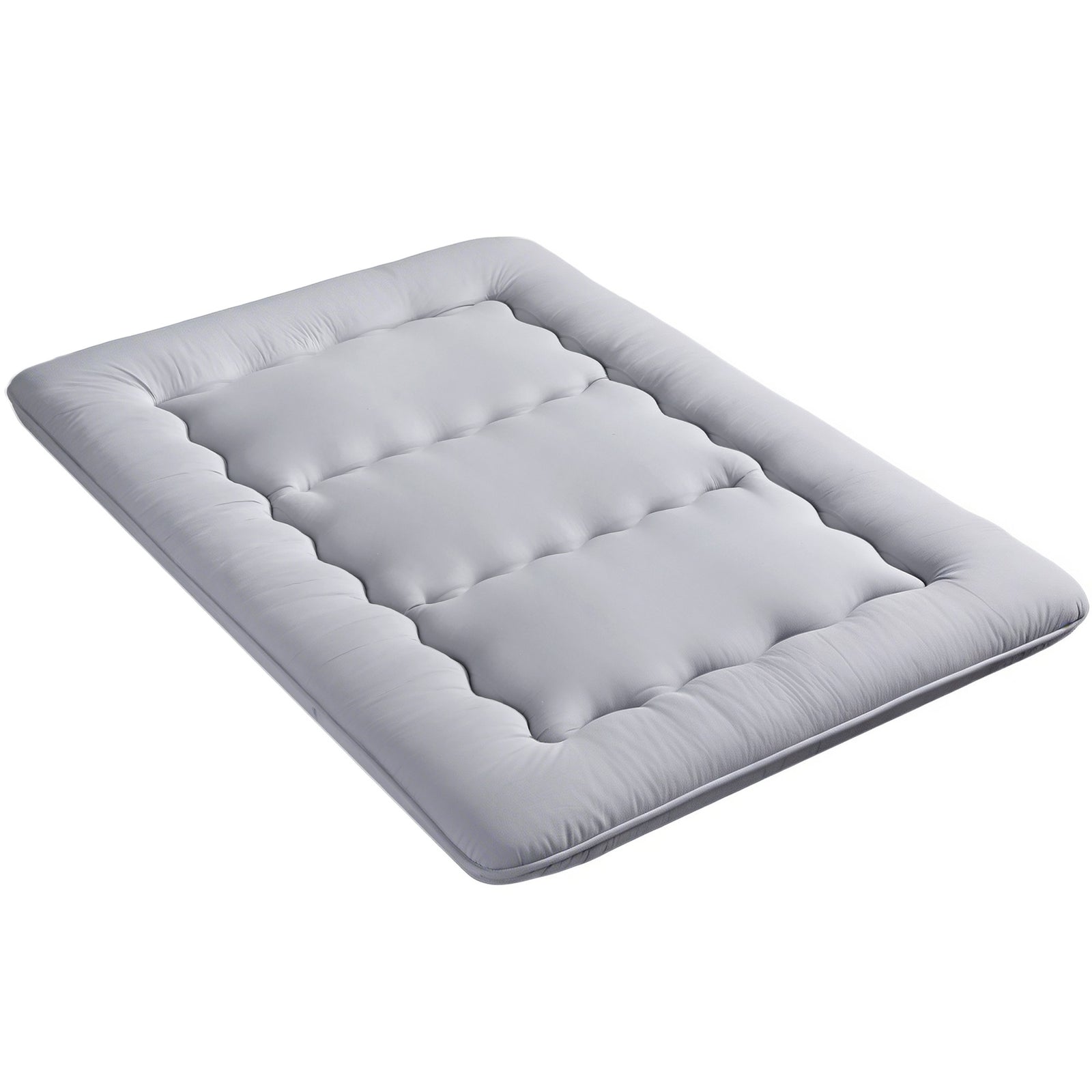 Giselle Bedding 10cm Japanese Floor Mattress Foldable Futon Mattress Washable Cover Straps