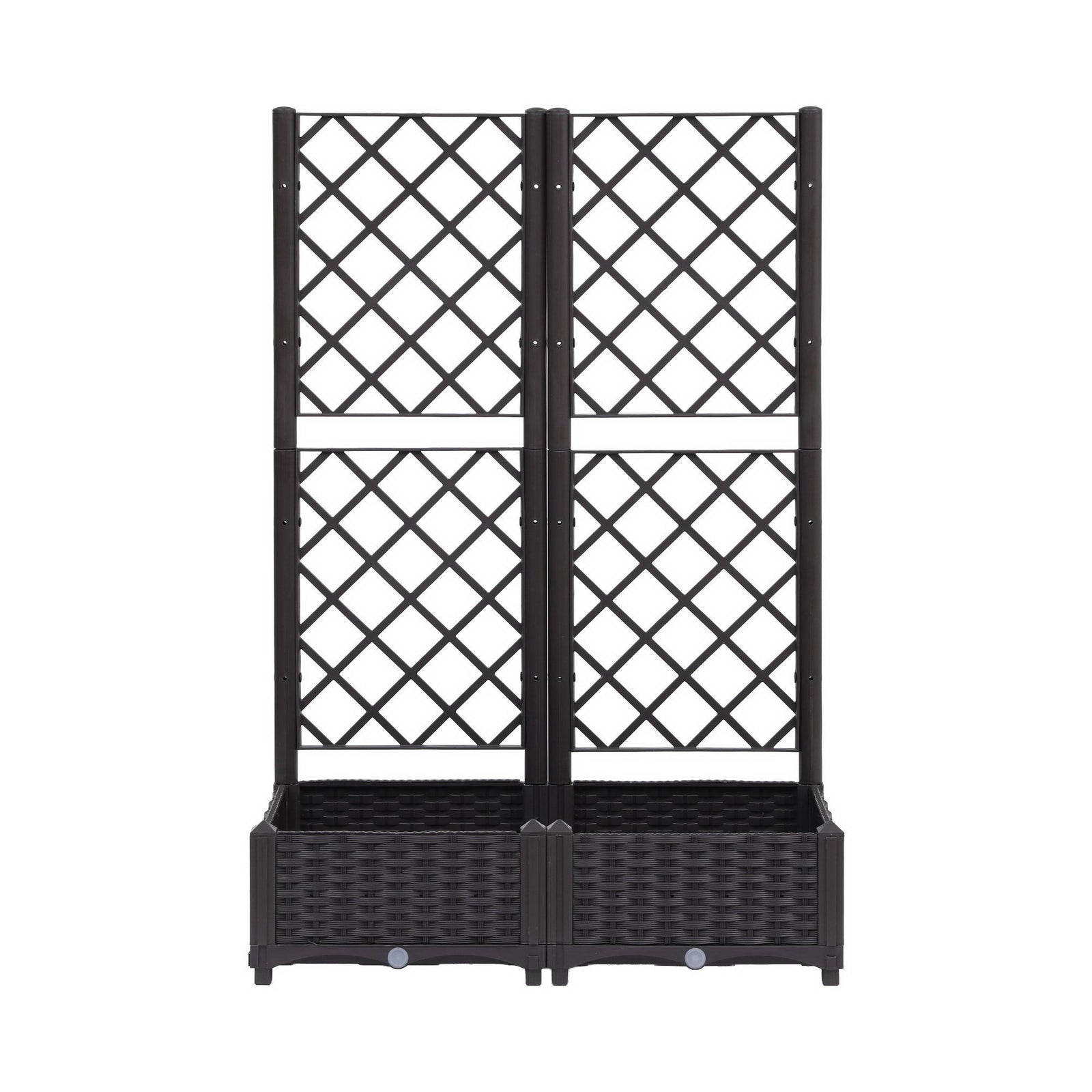 Green Fingers Raised Garden Bed Vertical Planter Self Watering Large Elevated Veggie Box 80x40x122cm