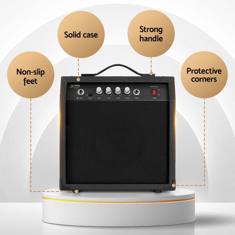 Alpha 40W Bass Guitar Amplifier Portable