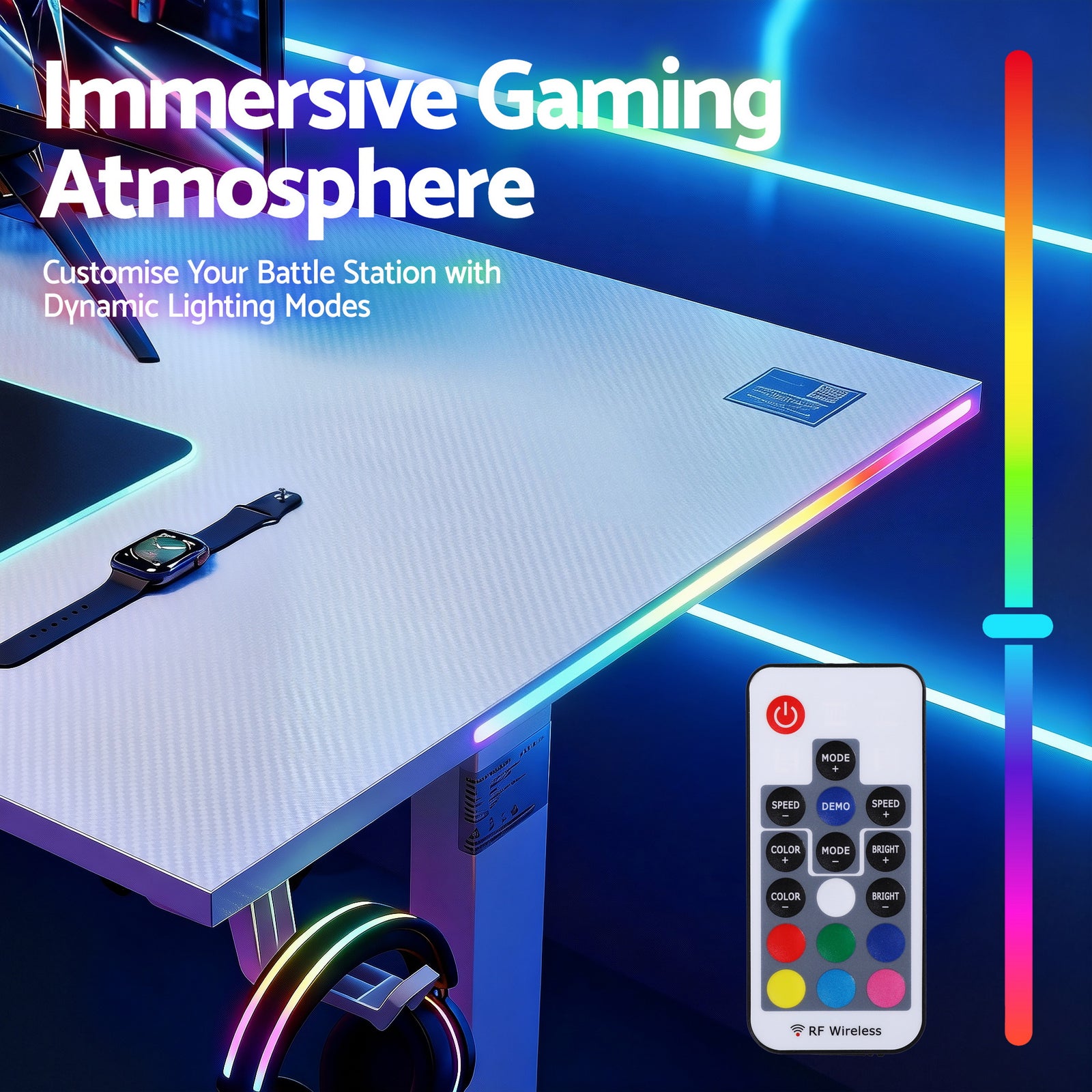 Artiss Electric Standing Desk Height Adjustable Gaming Desk Home Office 140cm