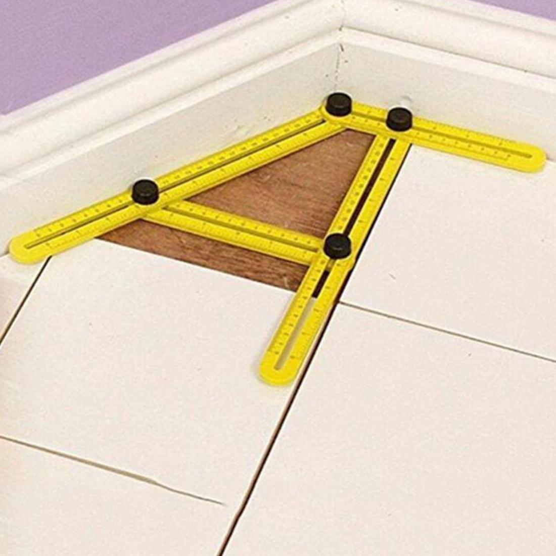 Handy Four-Sided Angle Measuring Ruler For Diy Projects-1915197400545366020
