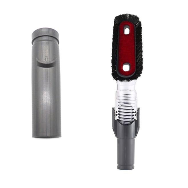 2-In-1 Bendable Anti-Static Suction Head Kit For Dyson V6 Vacuum-1915197553599713284