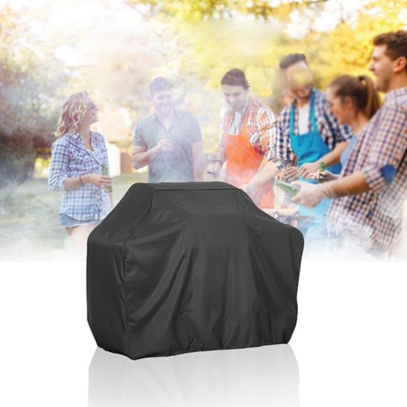 Waterproof Bbq Grill Cover - 210D Oxford Cloth - Dust-Proof - Anti-Uv - 100X60X150Cm - Outdoor-1964932172095819781