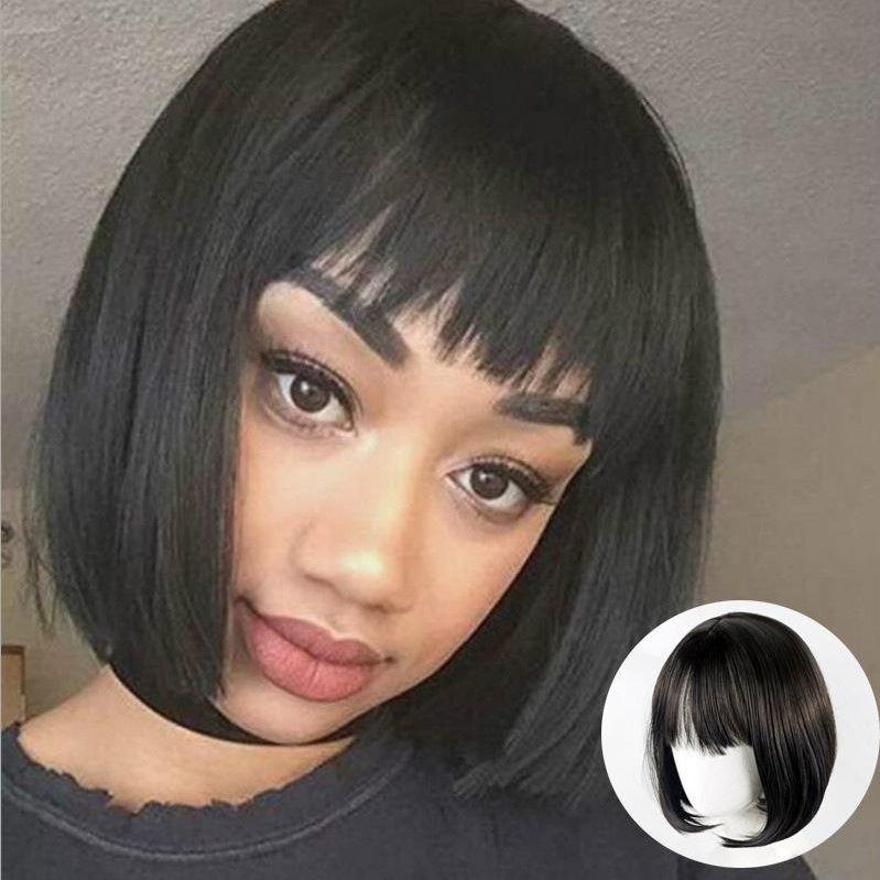 Stylish Short Straight Wig For Women - Chic Design-1915196766505013248