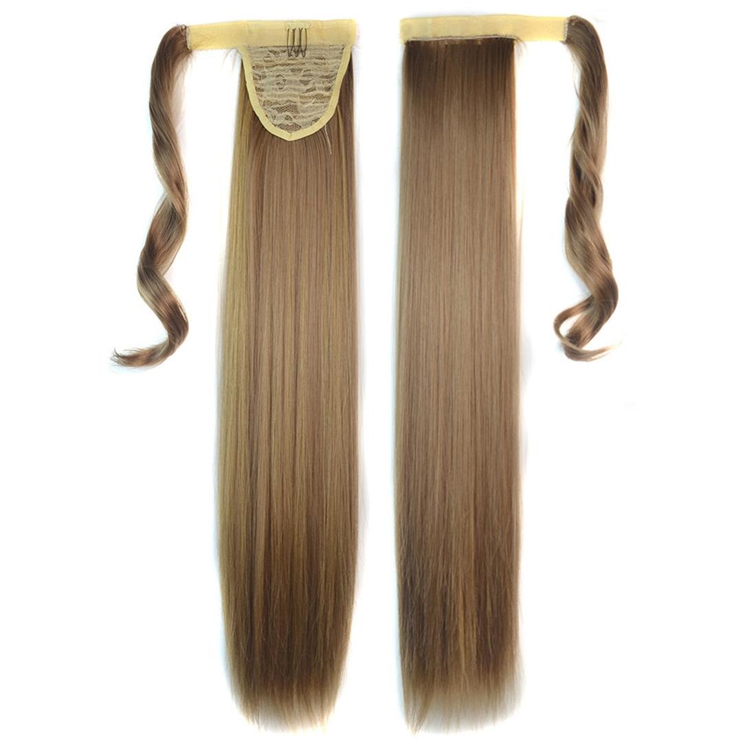 Long Straight Invisible Bandage Ponytail Wig - 18H22-1915197886291906560
